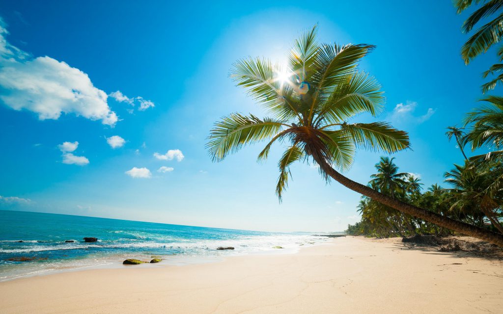 Карибский пляж