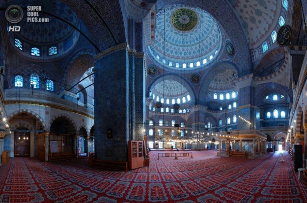 Голубая Мечеть внутри